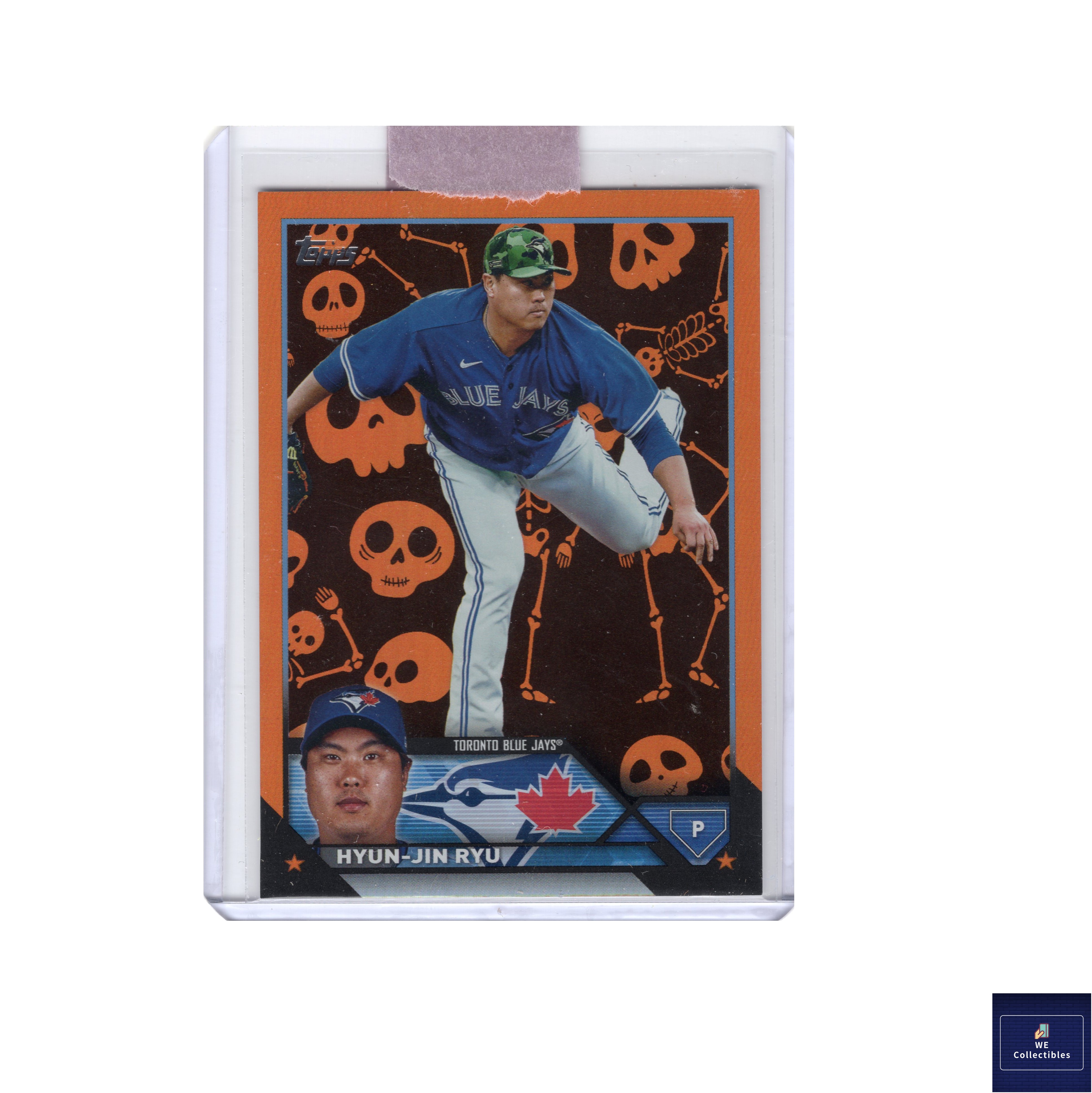 류현진 탑스 50장 한정 스켈러튼 머미 2023 Topps 야구카드 MLB 한화 3656