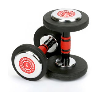 12kg 덤벨 크롬 철 쇠 도금 클럽 헬스장 아령