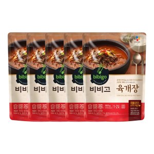 비비고 육개장 500g X 5