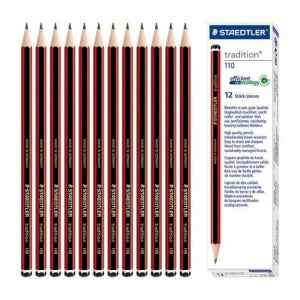 스테들러 트레디션 연필 110 HB 2B 4B 12개입