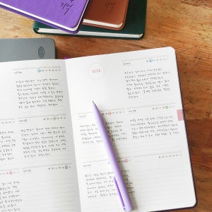 [잉크파인] 리뉴얼 오늘기억 5년다이어리 성인 감사 일기 육아 성장 일기장 만년다이어리