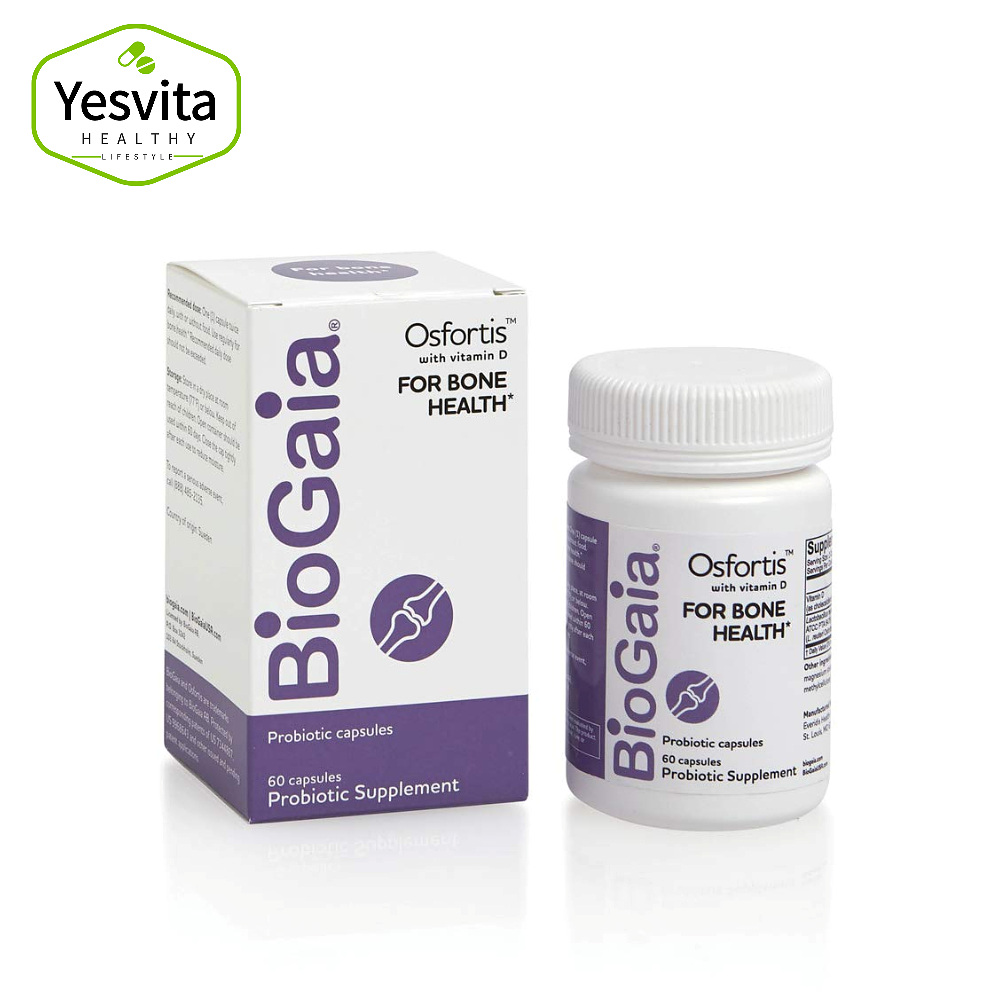 바이오<b>가이아 비타민D</b> 10mcg(400IU) 프로바이오틱 100억CFU 캡슐 60개