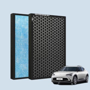 [호환]파이널 현대 자동차 차량용 제네시스 GV60 프리미엄 플러스 활성탄 에어컨필터 PM0.3 P17