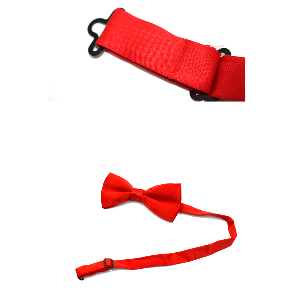 나비넥타이 빨강 결혼식나비넥타이