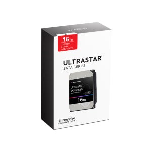 [WD공식총판점] Ultrastar HC555 16TB WUH722016CLE6L4 1PACK 패키지 무상3년 서버 NAS