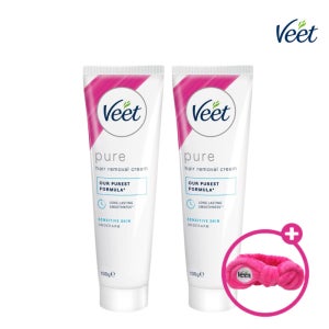 VEET 비트 언더암 겨드랑이 제모크림 민감성 피부용 100ml, 2개