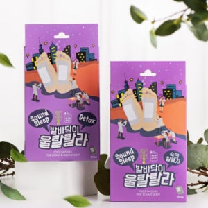 울랄랄라90매 국산 목초 수액 시트 발바닥 파스 다리 붓기 독소 노폐물 발 패치