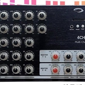 소닉스 SMP-4050BS 블루투스 4채널 앰프 고출력 1000W 노래방 기계