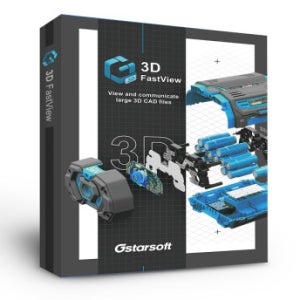 GstarSoft 3D FastView Standard Professional 캐드 호환 프로그램 지스타소프트 영구버전