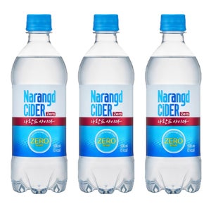 동아 나랑드사이다 제로 500ml x 20개