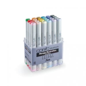 코픽 스케치마카세트 일러스트 24색