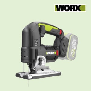 웍스 20V 충전 직소 WU550.9 직쏘기 베어툴 목재 철재 무선 절단 재단 컷팅