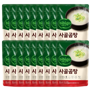 (최신제조) <b>CJ제일제당</b> 비비고 사골곰탕 500g X18 소비<b>기간</b>26년3월이후 당일출고 구독가능