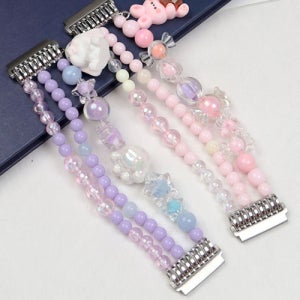 워치 밴드 프로비즈인싸개성 더블 타입 컬러 줄 핑크 갤럭시워치6클래식 43mm 47mm