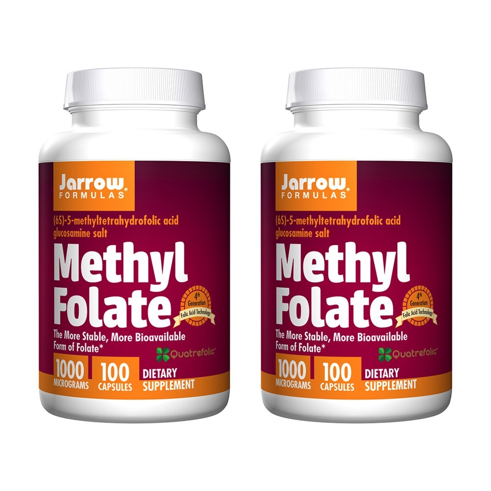 재로우 <b>메틸 폴레이트</b> 1000mcg 100캡슐 2통
