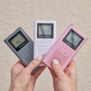 아이리버 포터블 라디오 스피커 IRS-C505 효도 어르신 등산 낚시