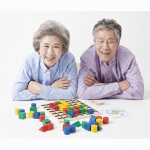 [치매예방퍼즐] NEW 모자이크 모양놀이 시니어전용책자 / 손조작활동 모양꾸미기 효도선물