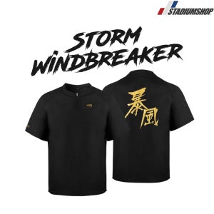 스톰 2024년 폭풍 반팔 바람막이 (블랙)