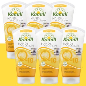 카밀 바이탈 Q10 핸드앤네일 크림 75ml 6개 은은한 잔향 컴포트향 촉촉보습 독일