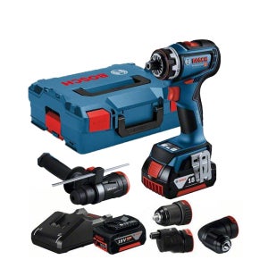 보쉬 GSR18V-90FC 충전 멀티 드릴 드라이버 18V 5.0Ah 2B 세트 플렉시클릭