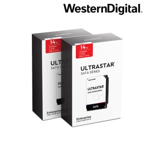 [WD공식총판점] Ultrastar HC550 14TB WUH721814ALE6L4 2PACK 패키지 무상3년 14TBx2 28TB 서버 NAS (14TB 2개 묶음)