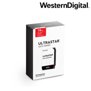[WD공식총판점] Ultrastar HC550 14TB WUH721814ALE6L4 1PACK 패키지 무상3년 서버 NAS