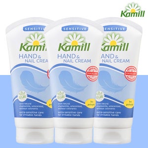 독일 Kamill 카밀 핸드앤네일 크림 센시티브 75ml x3 저자극 보습 민감손케어 무향
