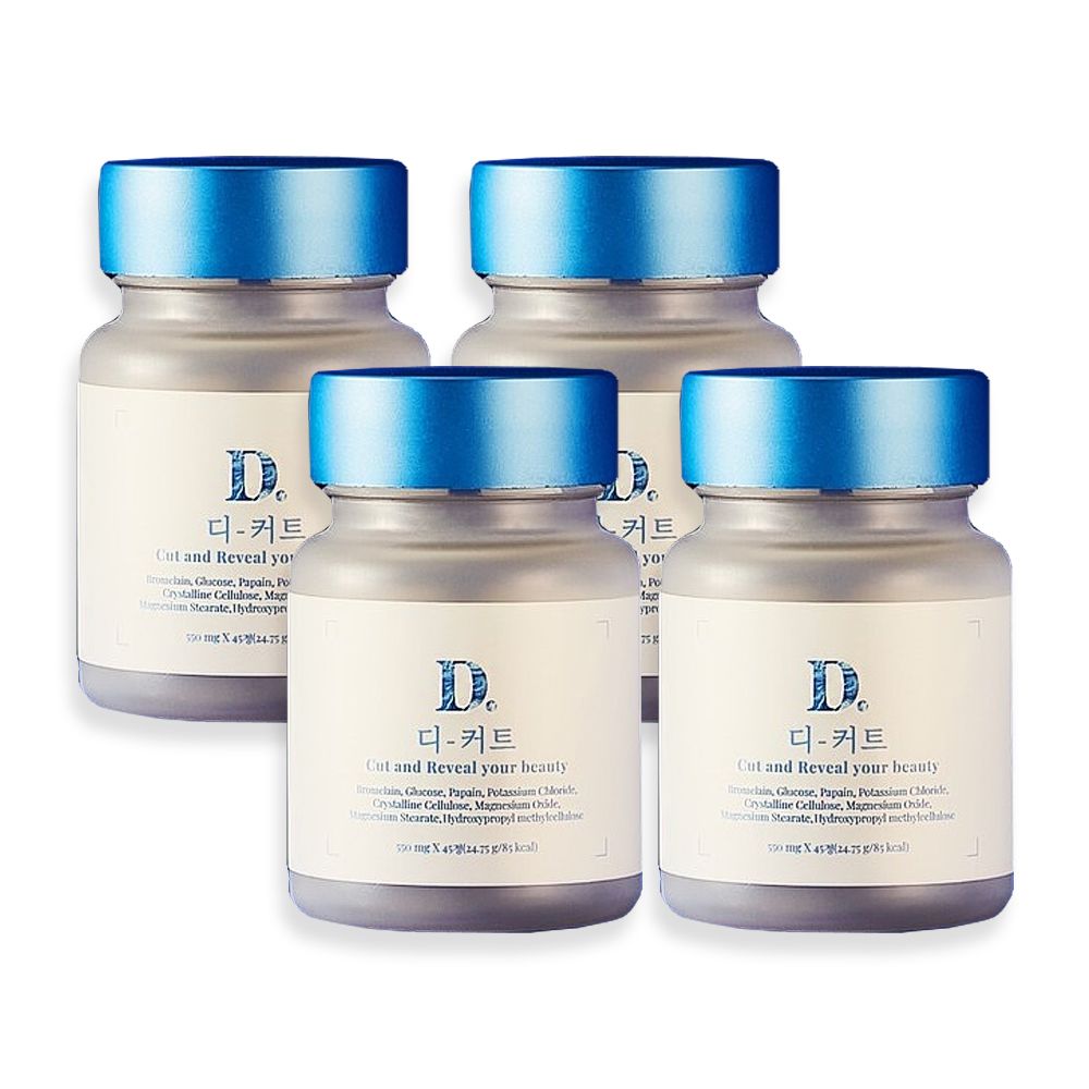 <b>디커트</b> D-CUT 45정 4박스 디컷트 소화효소