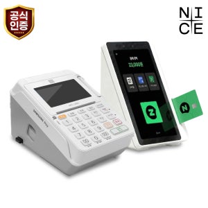 나이스 카드단말기 리더기 NFC 멀티패드세트 애플페이 3인치 신규개인사업자 NPC-1000