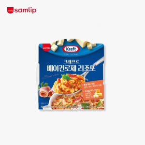 삼립 크래프트(Kraft) 크림치즈 리조또 베이컨로제 250g 1팩