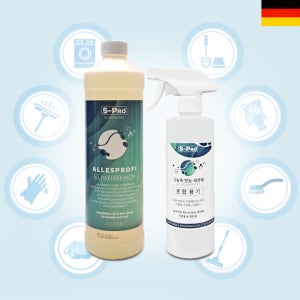 독일 슈나이더 전문화학 만능클리너 알레스프로피 농축액 1L