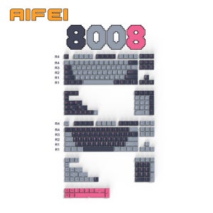 아이페이 8008 키캡 253key 세트 체리 ABS 이중사출 CMK AIFEI