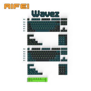 아이페이 Wavez 웨이브즈 키캡 253key 세트 체리 ABS 이중사출 AIFEI