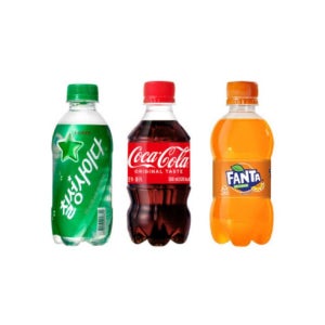 코카콜라 칠성사이다 환타오렌지 300ml 각 8개 총 24개