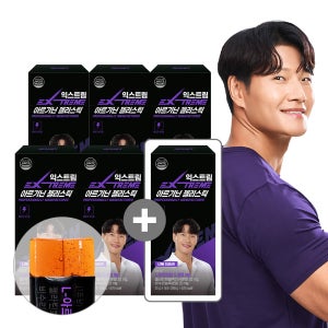 [5+1] 익스트림 김종국 아르기닌 젤리스틱 5,000mg 14포, 6개