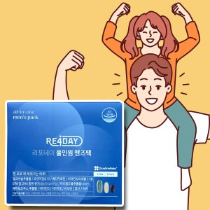 리포데이 올인원 맨즈팩 종합 비타민 30포