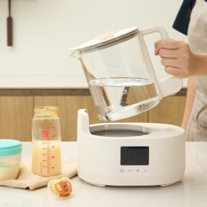 보아르 아가맘마 퓨어 분유포트 통유리 전기 커피포트기 무선 멀티 주전자 보온 안심세척