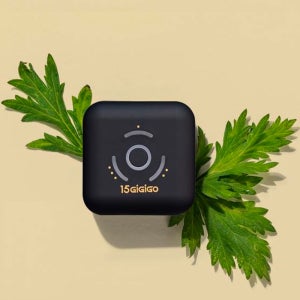 코리아씨티씨 15지지고 무연 무향 간편한 휴대용 무선 온열 쑥뜸 쑥뜸기