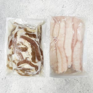 한우대창 소곱창 소막창 소염통1kg 구이 전골 손질 자숙 냉동 대창 곱창 업소용