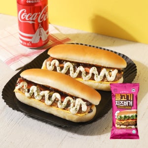 싱글팩토리 불고기 치즈버거 180g 햄버거 불고기버거 간편식 아이들간식 편의점 피시방 간편식