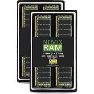 NEMIX RAM 128GB 3200MHZ PC4-25600 컴퓨터 램