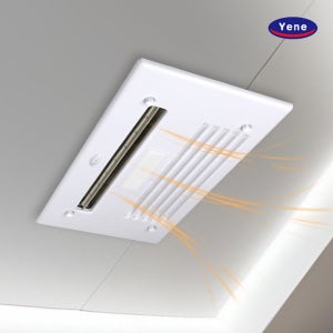 예네 천정형 전기온풍기 천장형 학교 화장실 동파방지 히터 (일반형) YH-040PS (4000W)