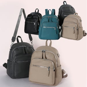 데일리 경량 여성 가죽백팩 직장인 대학생 작은 배낭 가방 여행 미니백팩 (2279)