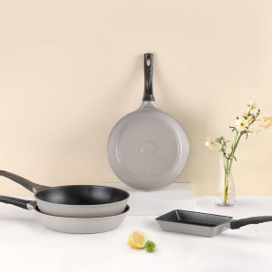 1+1 풍년 인덕션 후라이팬 코팅 프라이팬 사각팬 마레 실버브리즈 IH