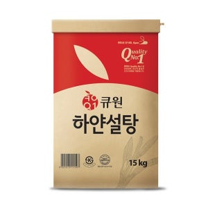 큐원 설탕15kg 1포