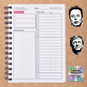 타임 박스 플래너 타임 트래커 타임 테이블 데일리 스케쥴 계획표 일지