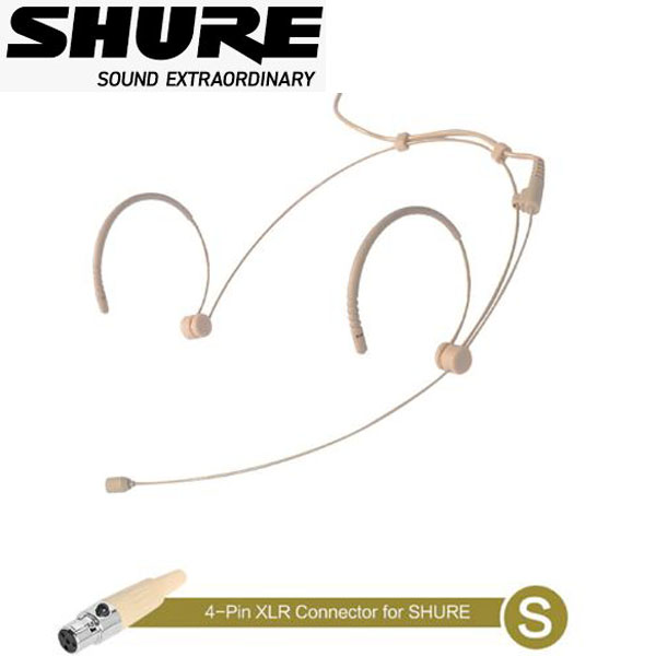 Shure 국내배송 슈어 무선마이크 호환용 헤드마이크 헤드셋4핀 3핀 3.5플러그