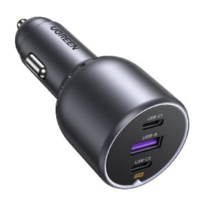 유그린 차량용 시거잭 트리플 130W PD PPS QC 고속충전기