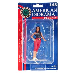 아메리칸 디오라마 1/18 핀업걸 캐롤 피규어 76343 / American Diorama Pin-Up Girls Carroll Figure for 1/18 Scale Models