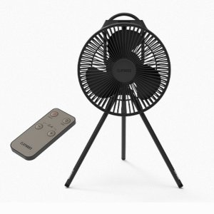크레모아 선풍기 V1040 써큘레이터 무선 USB 충전식 블랙